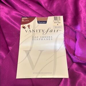 Vanity Fair Day Sheers in tender beige